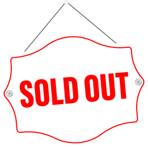 Sold out sign vector illustration.