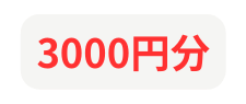 3000円分